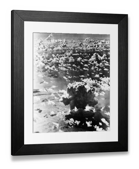 Framed Print : Operation Crossroads Nuclear Testing at Bikini Atoll Framed Print : Operation Crossroads Nuclear Testing at Bikini Atoll