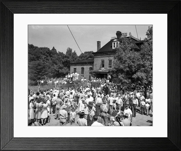 Framed Print : The Battle of Athens, Tennessee