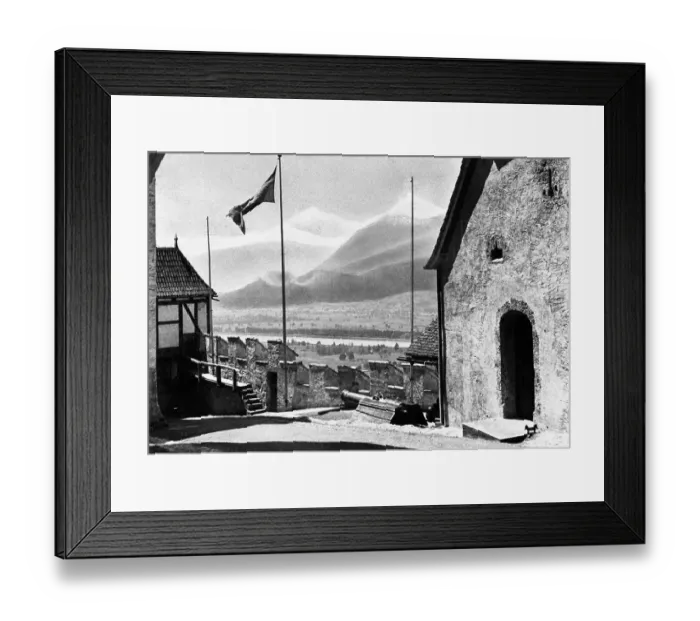 Framed Print : The Microstate of Liechtenstein Framed Print : The Microstate of Liechtenstein