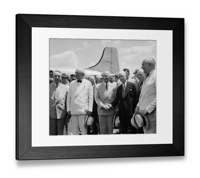 Framed Print : Ceremony for Secretary of State