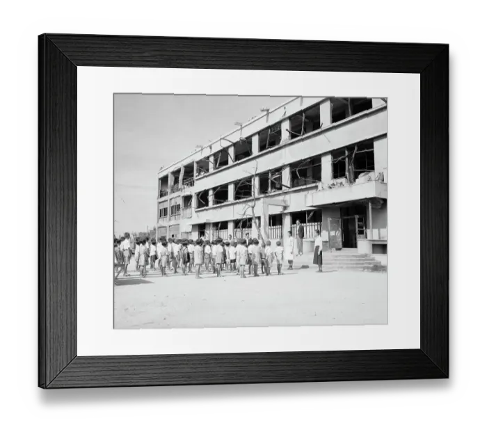 Framed Print : Japanese Schoolchildren in Assembly Framed Print : Japanese Schoolchildren in Assembly