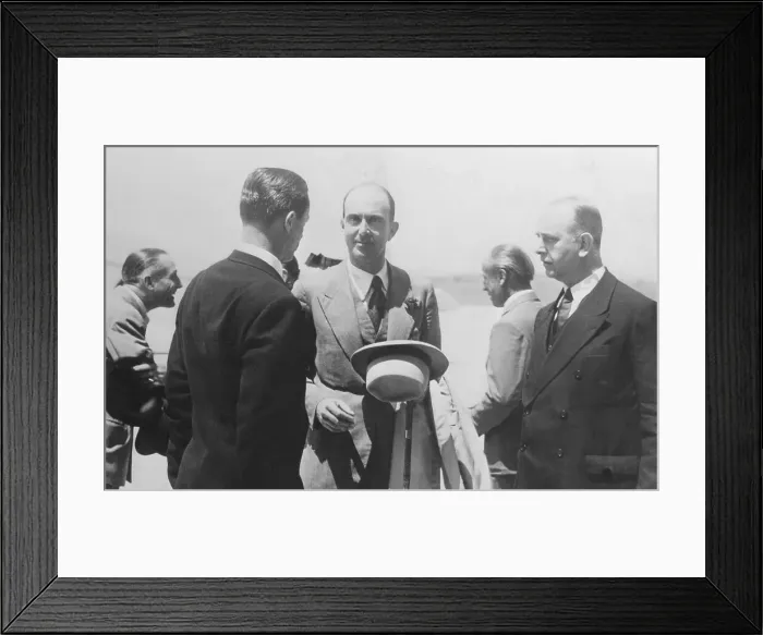 Framed Print : King Umberto with Acquaintances Framed Print : King Umberto with Acquaintances