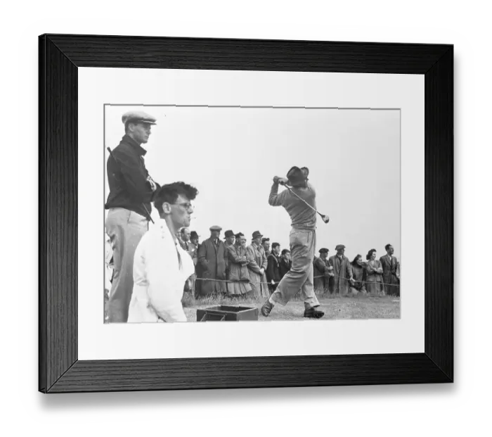 Framed Print : Sammy Snead in Golfing Action Framed Print : Sammy Snead in Golfing Action