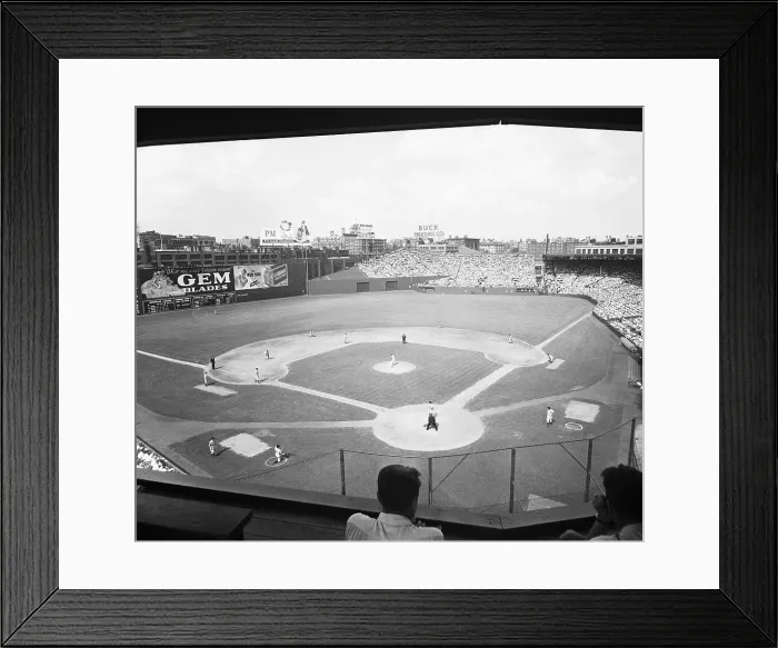Framed Print : Baseball Game in Fenway Park Framed Print : Baseball Game in Fenway Park