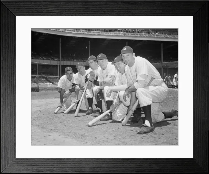 Framed Print : New York Yankees All Star Players