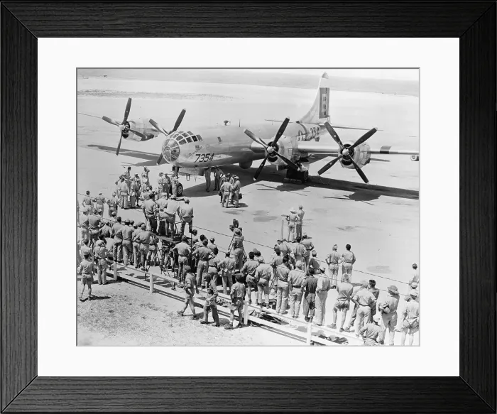 Framed Print : View of the Atom Bomb Plane Dave's Dream Framed Print : View of the Atom Bomb Plane Dave's Dream