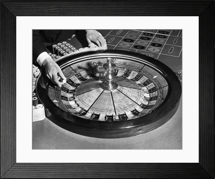 Framed Print : Roulette Wheel Framed Print : Roulette Wheel