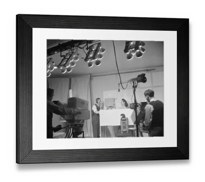 Framed Print : Actresses in Commercial Action Framed Print : Actresses in Commercial Action