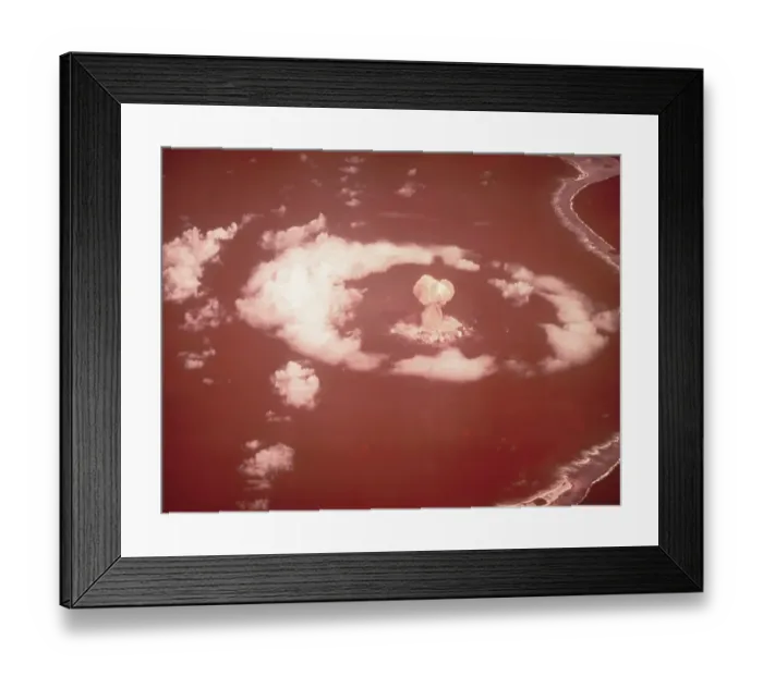 Framed Print : Able Test Mushroom Cloud Framed Print : Able Test Mushroom Cloud