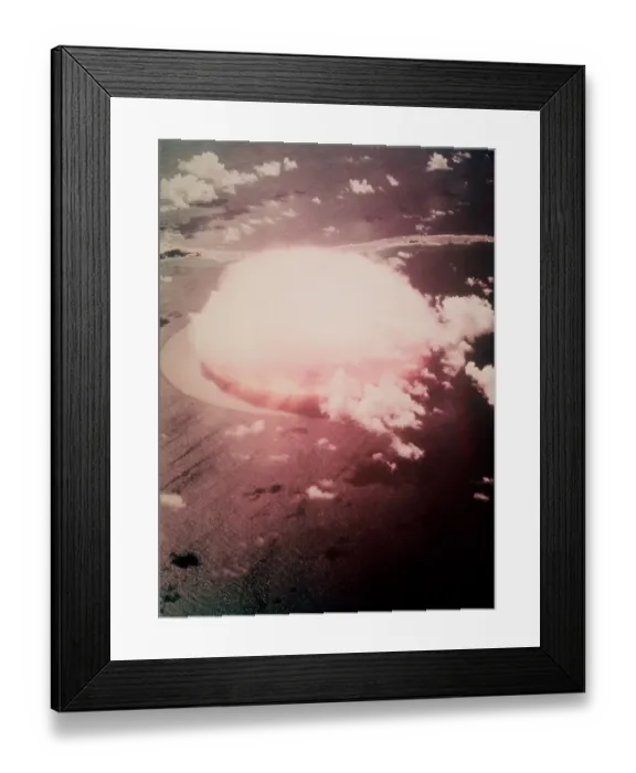 Framed Print : Able Explosion Framed Print : Able Explosion