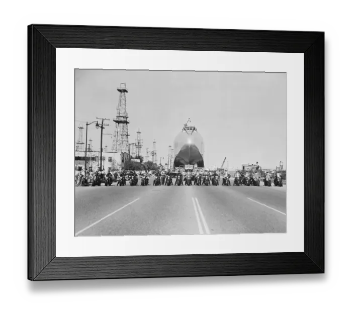 Framed Print : Hughes Spruce Goose Leaves Factory Framed Print : Hughes Spruce Goose Leaves Factory
