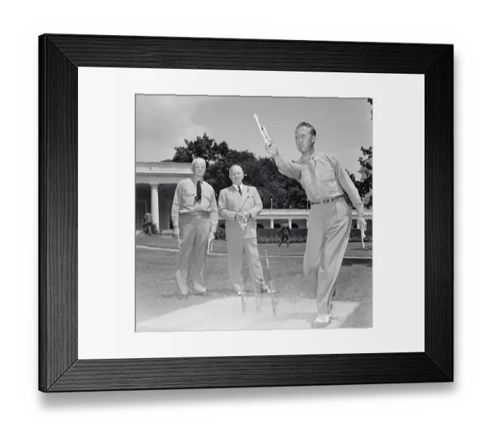 Framed Print : Pitching Horseshoes Framed Print : Pitching Horseshoes