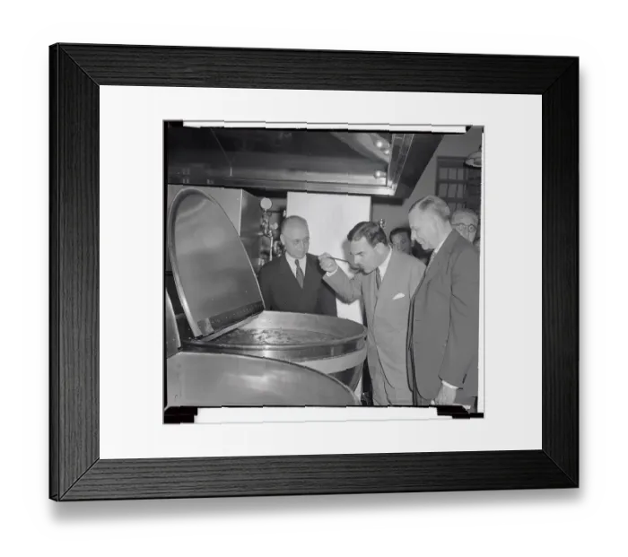 Framed Print : Govenor Visits State Mental Hospital Framed Print : Govenor Visits State Mental Hospital