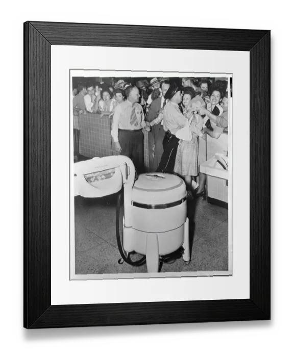 Framed Print : Washing Machines For Sale Framed Print : Washing Machines For Sale
