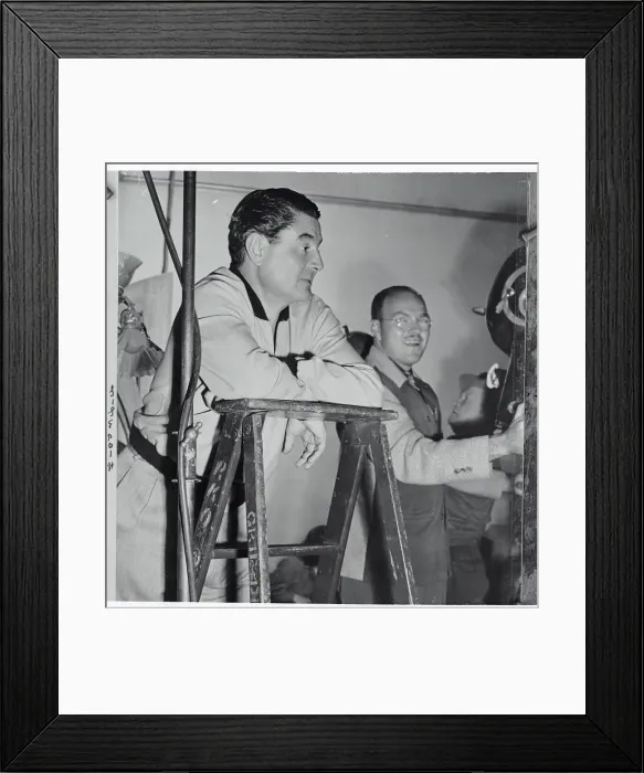 Framed Print : Portrait of Thomas Leo McCarey on Studio Set Framed Print : Portrait of Thomas Leo McCarey on Studio Set