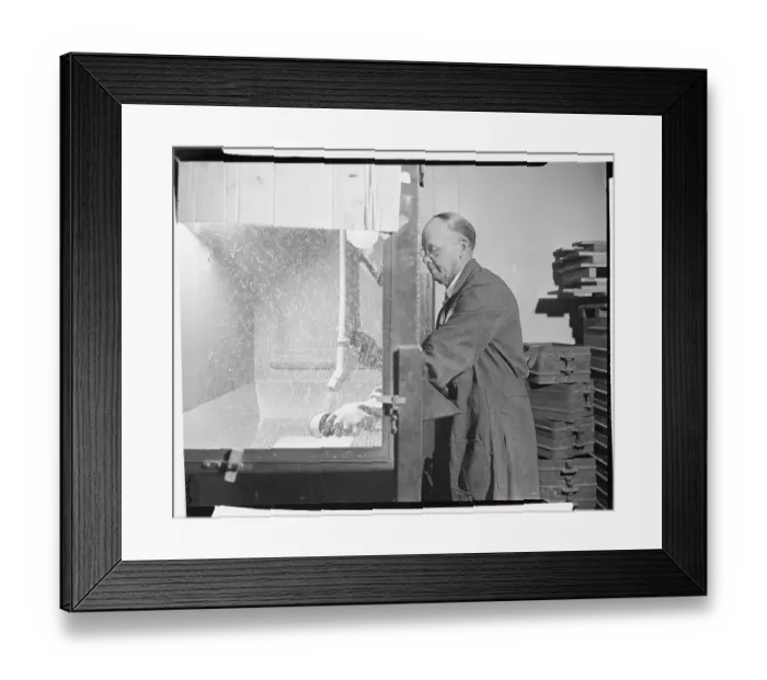 Framed Print : Portrait of E.C. Lathrop Framed Print : Portrait of E.C. Lathrop