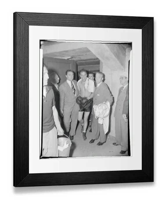 Framed Print : Billy Conn Smiling After Match Framed Print : Billy Conn Smiling After Match