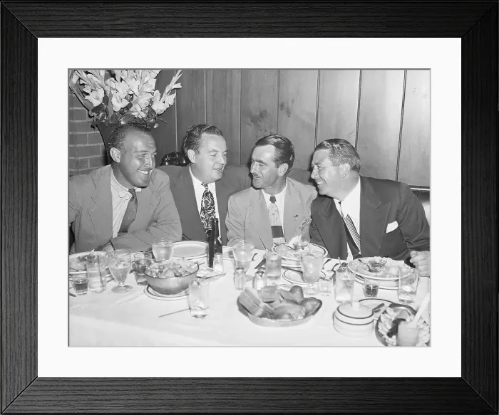 Framed Print : Lloyd Mangrum Dining With Friends Framed Print : Lloyd Mangrum Dining With Friends