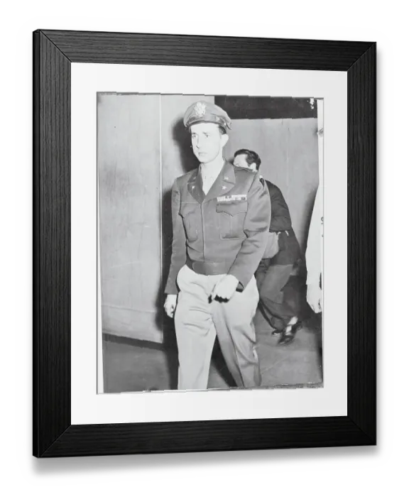 Framed Print : Army Colonel Jack W. Durant