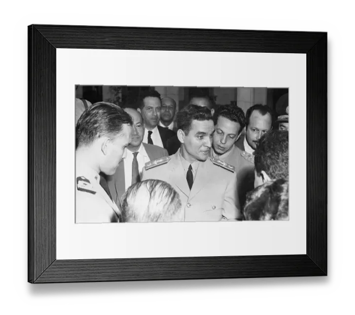 Framed Print : Juan Peron Receives Sash of Office Framed Print : Juan Peron Receives Sash of Office