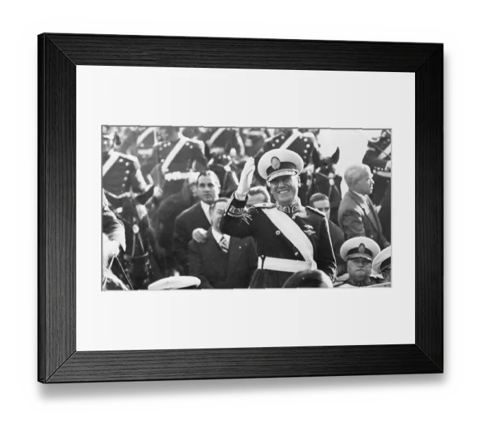 Framed Print : Argentinean President Juan Peron at His Inauguration Framed Print : Argentinean President Juan Peron at His Inauguration