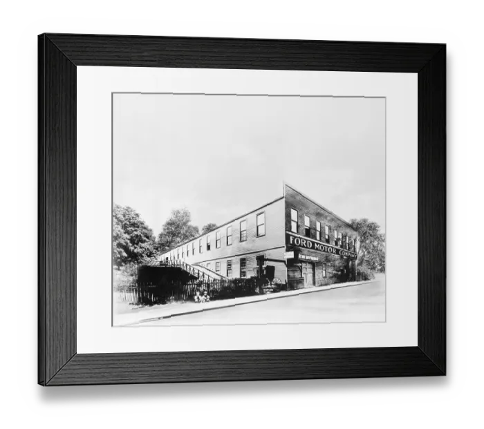 Framed Print : Original Home of the Ford Motor Company Framed Print : Original Home of the Ford Motor Company