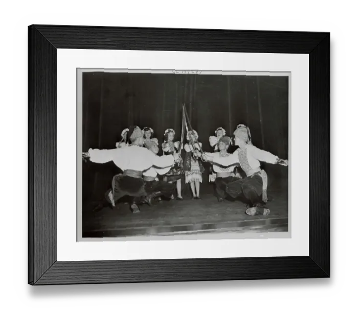Framed Print : Members of the United Ukrainian Organization Dancing Framed Print : Members of the United Ukrainian Organization Dancing