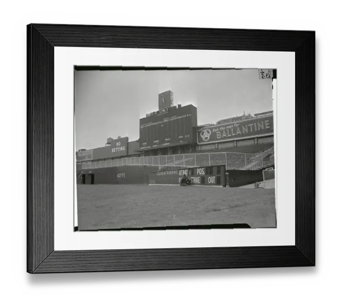 Framed Print : Scoreboard and Bleachers of Yankee Stadium Framed Print : Scoreboard and Bleachers of Yankee Stadium
