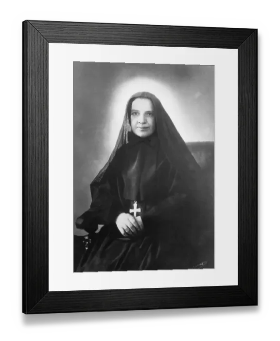 Framed Print : Catholic Nun Mother Cabrini Framed Print : Catholic Nun Mother Cabrini