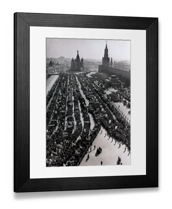 Framed Print : May Day in Red Square Framed Print : May Day in Red Square