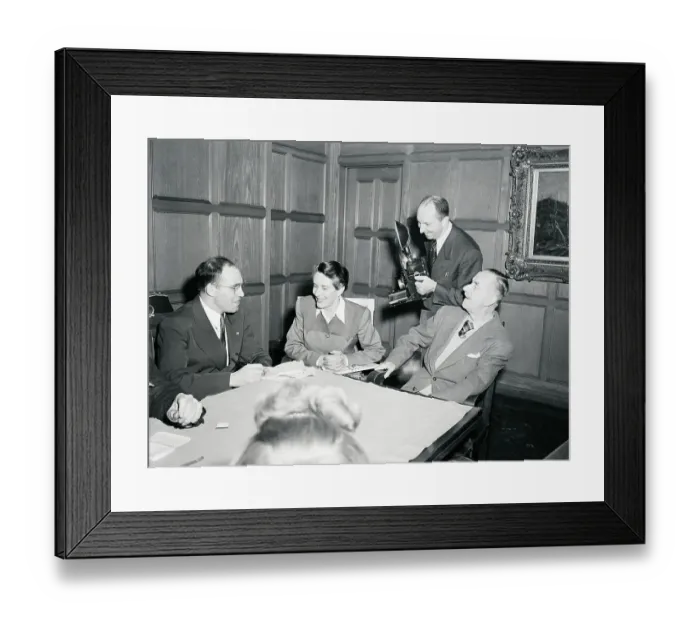 Framed Print : Dr. Thomas Mann, Nobel Prize Winner