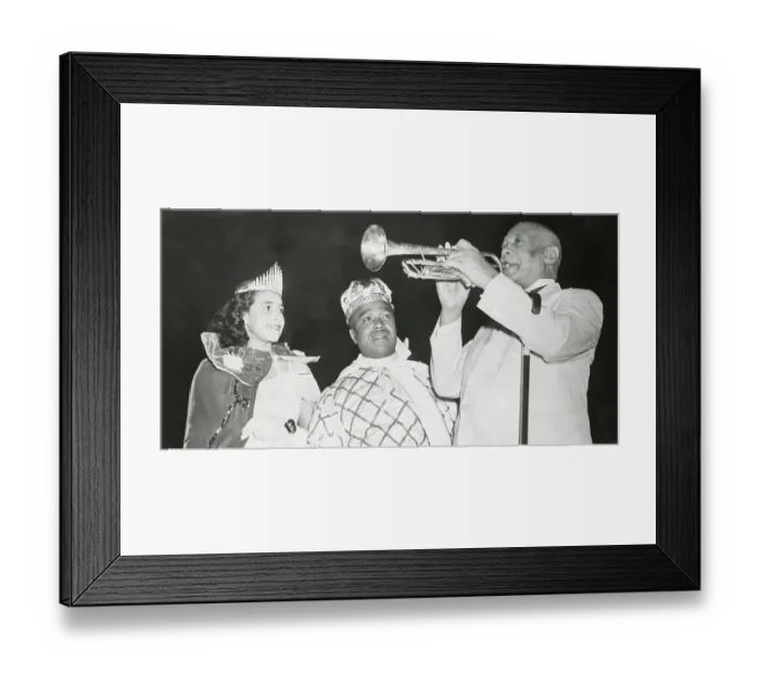 Framed Print : W.C. Handy, Marvin Young, and Helen Fancher Framed Print : W.C. Handy, Marvin Young, and Helen Fancher