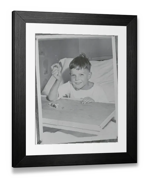 Framed Print : Boy Showing Off Marbles Framed Print : Boy Showing Off Marbles