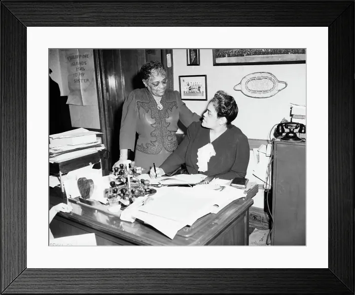Framed Print : Mrs Emma Clement and Daughter Framed Print : Mrs Emma Clement and Daughter