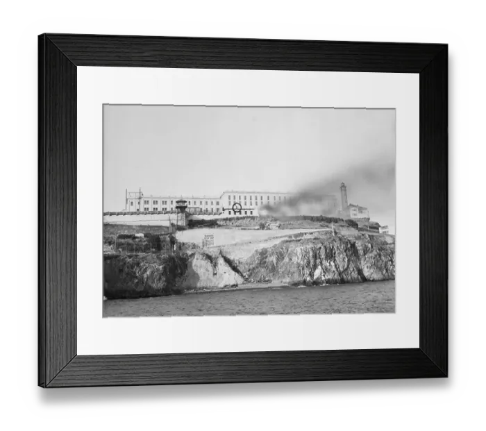 Framed Print : View of Prison and Waters Nearby Framed Print : View of Prison and Waters Nearby
