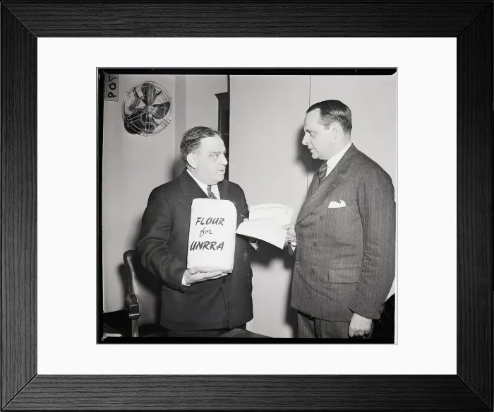 Framed Print : Armand Hammer, Fiorello Laguardia Framed Print : Armand Hammer, Fiorello Laguardia