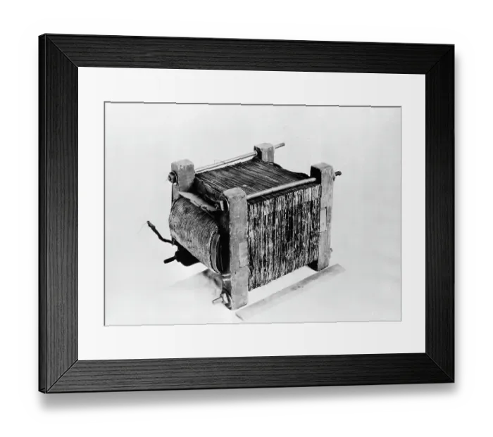 Framed Print : First Transformer