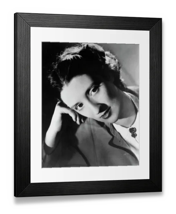 Framed Print : Poet May Sarton