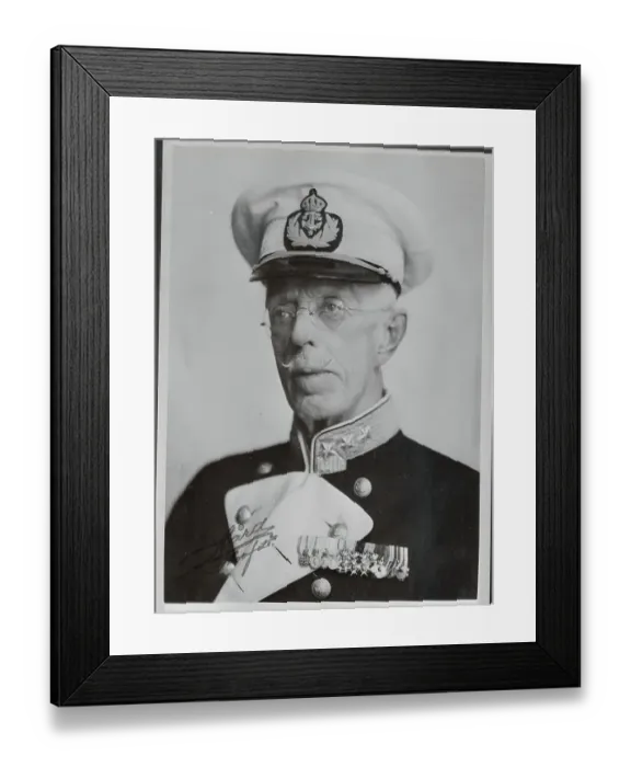 Framed Print : Portrait of King Gustav Framed Print : Portrait of King Gustav