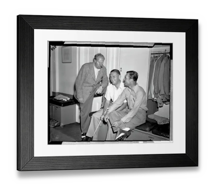 Framed Print : Ben Hogan with Other Golfers Framed Print : Ben Hogan with Other Golfers