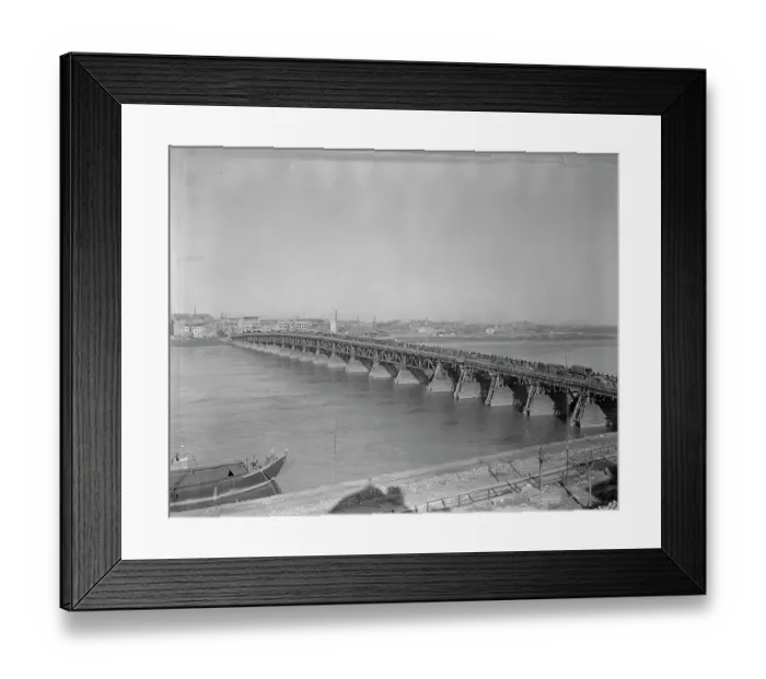 Framed Print : Bridge in Warsaw