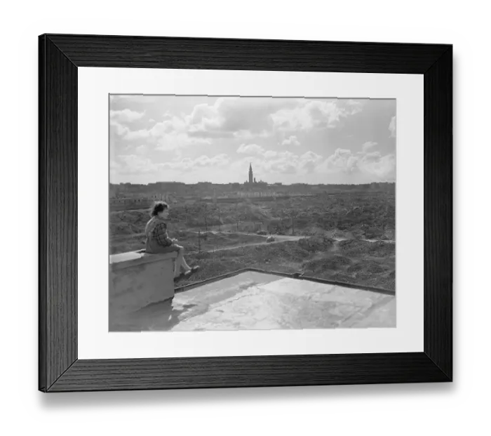 Framed Print : War Damaged Warsaw Framed Print : War Damaged Warsaw