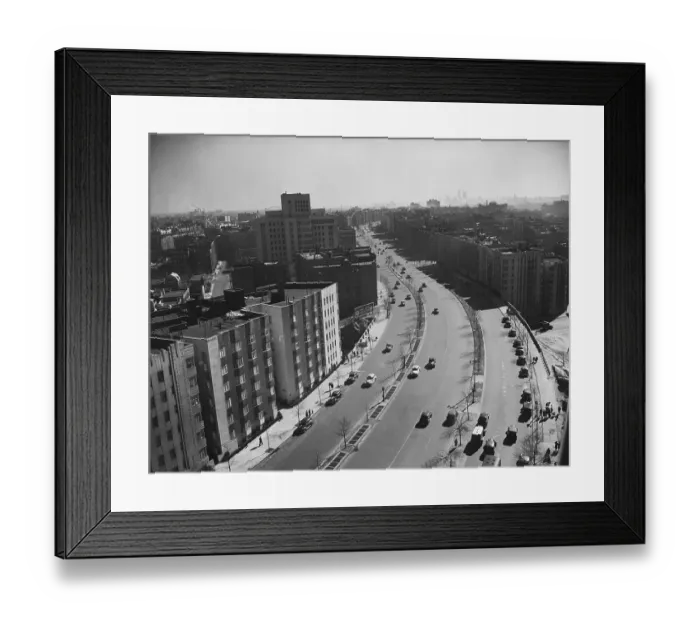 Framed Print : Grand Concourse In The Bronx