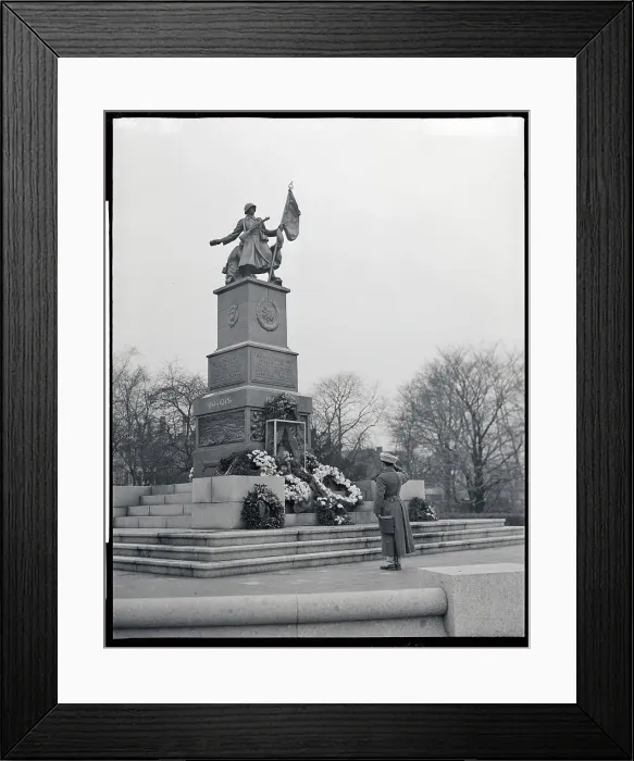 Framed Print : View of War Torn Dresden, Germany Framed Print : View of War Torn Dresden, Germany