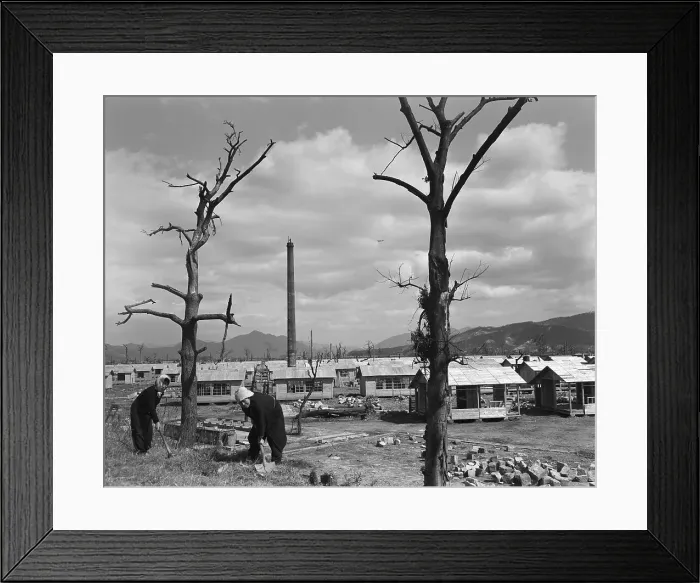 Framed Print : Housing Project Constructed In Hiroshima Framed Print : Housing Project Constructed In Hiroshima