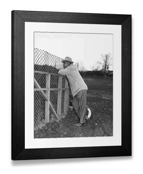 Framed Print : Joe Louis, heavyweight champion, at French Lick, Indiana