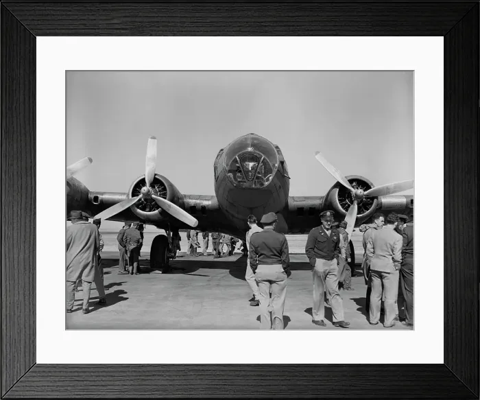Framed Print : Propeller-Powered Bomber Framed Print : Propeller-Powered Bomber