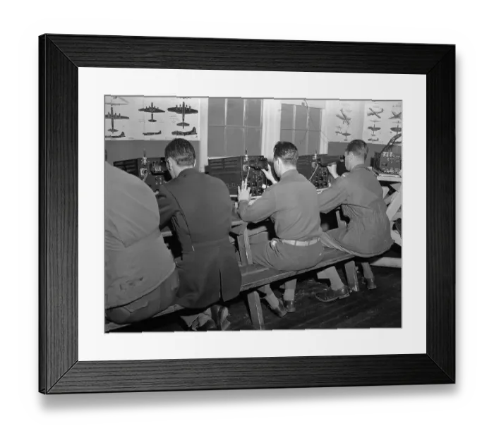 Framed Print : Air Crew Members During Training Exercises Framed Print : Air Crew Members During Training Exercises