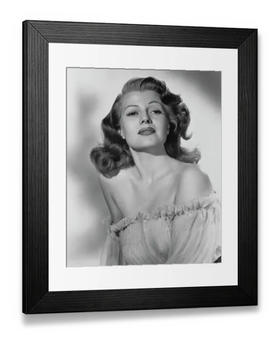 Framed Print : Actress Rita Hayworth Framed Print : Actress Rita Hayworth