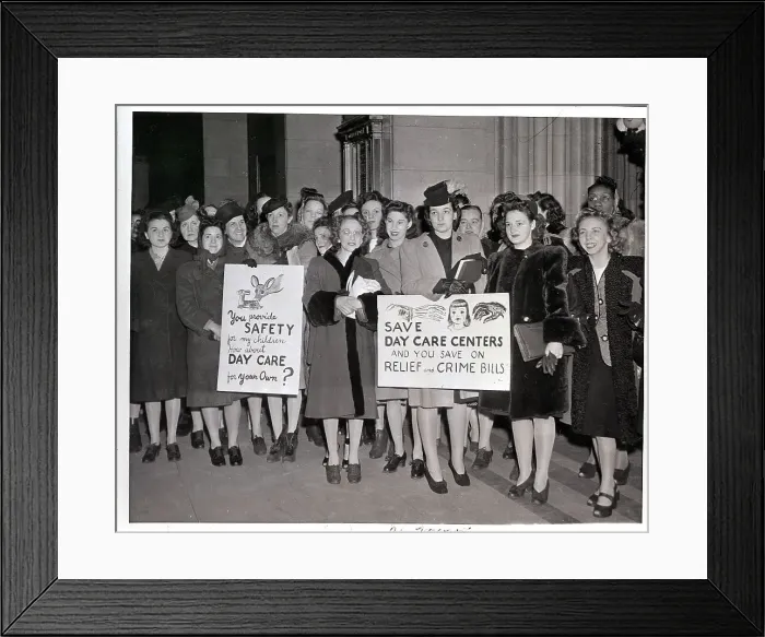 Framed Print : Women March on Cleveland City Hall Framed Print : Women March on Cleveland City Hall